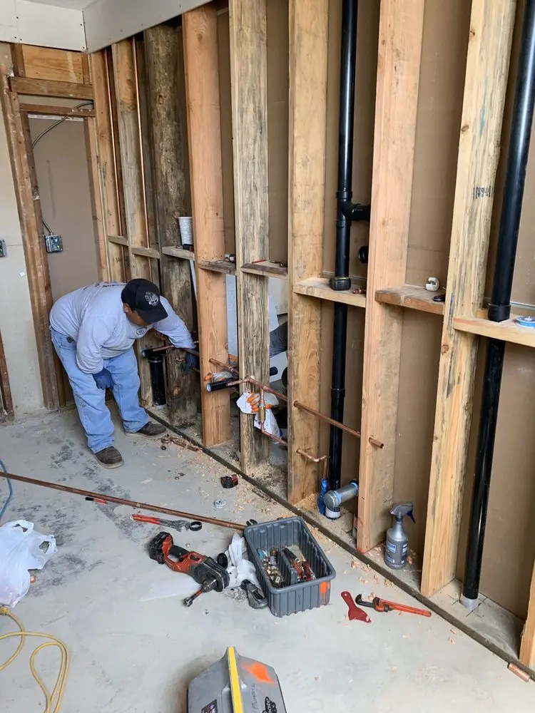 Commercial rough-in plumbing for Gas Line Repair in Barlow Heights